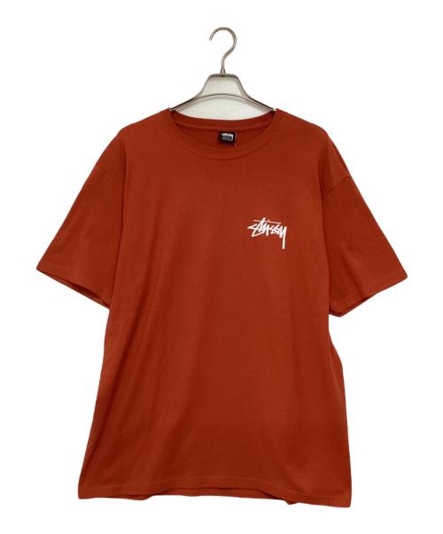 stussy（ステューシー）stussy (ステューシー) HIGHER STATE TEE/ハイヤーステージティー レッド サイズ:Lの古着・服飾アイテム