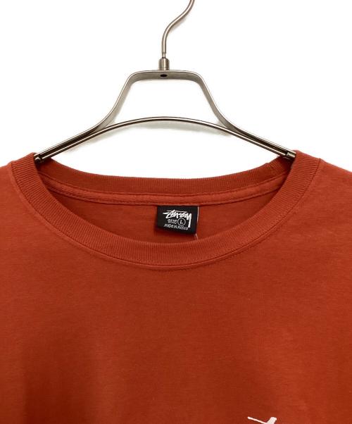 stussy（ステューシー）stussy (ステューシー) HIGHER STATE TEE/ハイヤーステージティー レッド サイズ:Lの古着・服飾アイテム