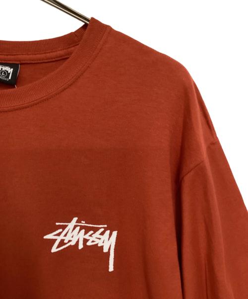stussy（ステューシー）stussy (ステューシー) HIGHER STATE TEE/ハイヤーステージティー レッド サイズ:Lの古着・服飾アイテム