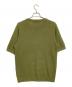 TOMORROW LAND tricot (トゥモローランド トリコ) コットンリネン クルーネックプルオーバー グリーン サイズ:Ｓ：6000円