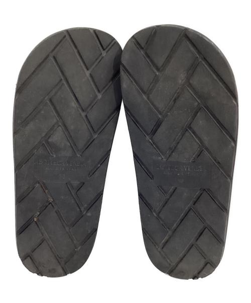 BOTTEGA VENETA（ボッテガベネタ）BOTTEGA VENETA (ボッテガベネタ) band sandal ブラック サイズ:38の古着・服飾アイテム