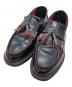 Dr.Martens（ドクターマーチン）の古着「ADRIAN RS レッドステッチ タッセル ローファー」｜ブラック×レッド