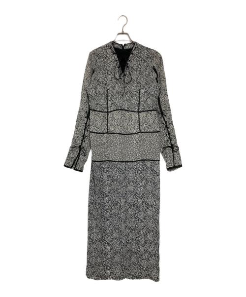 Ameri（アメリ）Ameri (アメリ) jacquard dress ホワイト サイズ:Ｍの古着・服飾アイテム