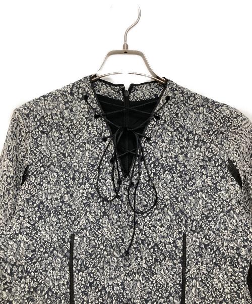 Ameri（アメリ）Ameri (アメリ) jacquard dress ホワイト サイズ:Ｍの古着・服飾アイテム