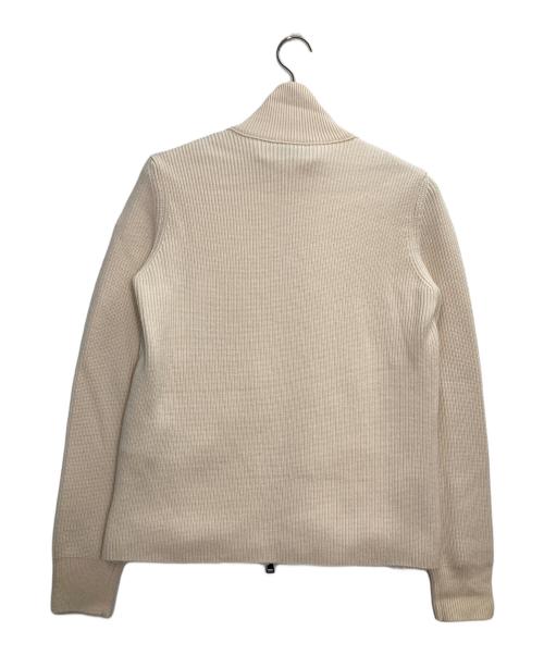 MONCLER（モンクレール）MONCLER (モンクレール) ニット切替コーデュロイダウンカーディガン アイボリー サイズ:XSの古着・服飾アイテム