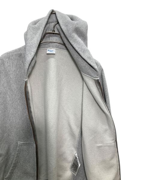 Champion REVERSE WEAVE（チャンピオン リバース ウィーブ）Champion REVERSE WEAVE (チャンピオン リバース ウィーブ) ジップパーカー グレー サイズ:Lの古着・服飾アイテム