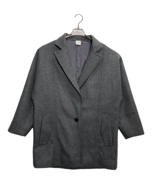 ELIN（エリン）ELIN (エリン) ショートコート グレー サイズ:36の古着・服飾アイテム