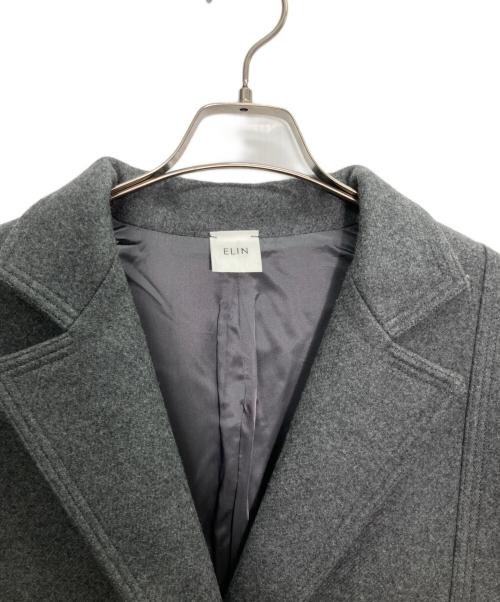 ELIN（エリン）ELIN (エリン) ショートコート グレー サイズ:36の古着・服飾アイテム