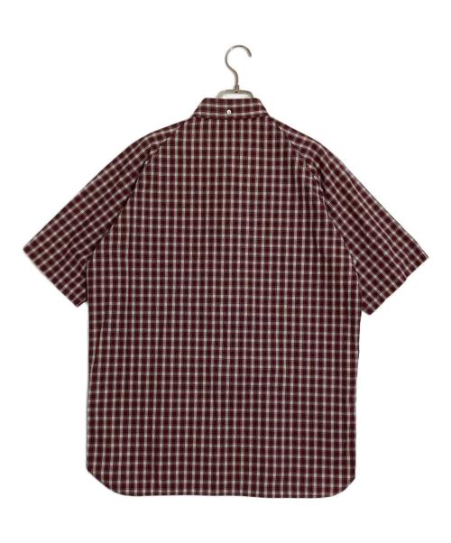 A BATHING APE（アベイシングエイプ）A BATHING APE (アベイシングエイプ) BD チェックシャツ レッド×ネイビー サイズ:Lの古着・服飾アイテム