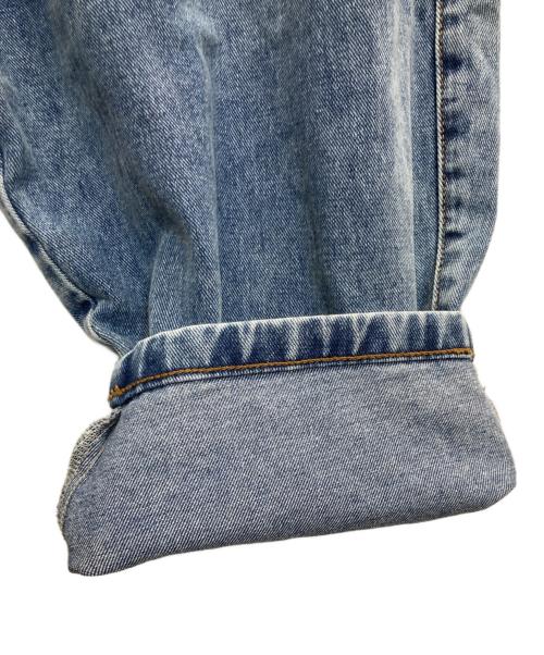 NOT4NERD（ノットフォーナード）NOT4NERD (ノットフォーナード) ワイドテーパードデニムパンツ インディゴ サイズ:Mの古着・服飾アイテム
