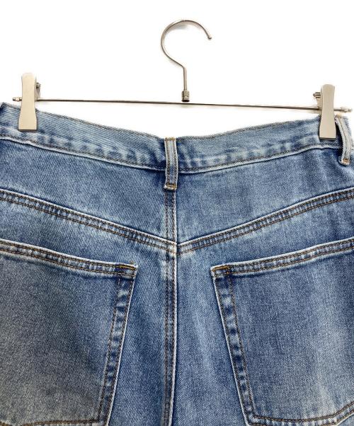NOT4NERD（ノットフォーナード）NOT4NERD (ノットフォーナード) ワイドテーパードデニムパンツ インディゴ サイズ:Mの古着・服飾アイテム