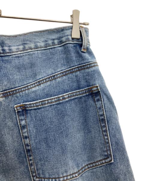 NOT4NERD（ノットフォーナード）NOT4NERD (ノットフォーナード) ワイドテーパードデニムパンツ インディゴ サイズ:Mの古着・服飾アイテム