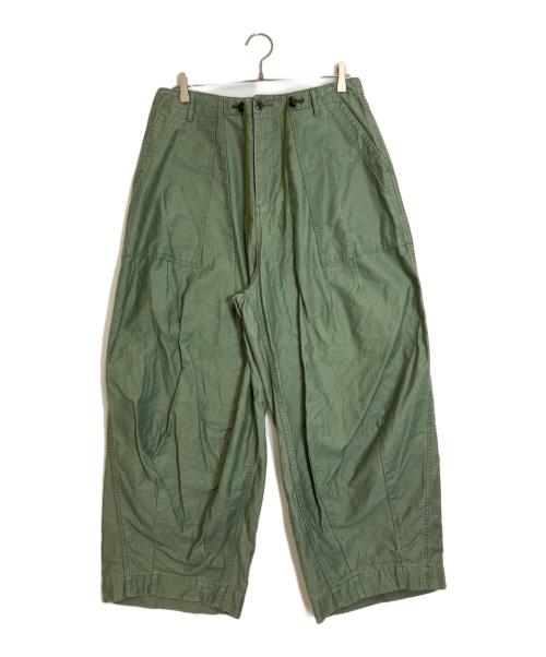Needles（ニードルズ）Needles (ニードルズ) H.D Pant -Fatigue-/エイチ・ディー・パンツファティーグ グリーン サイズ:Mの古着・服飾アイテム