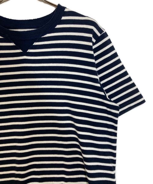 sacai（サカイ）sacai (サカイ) Dixie Border T-Shirt ネイビー サイズ:03の古着・服飾アイテム
