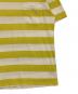 中古・古着 maison kitsune (メゾンキツネ) ボーダーTシャツ イエロー サイズ:Ｓ：5000円