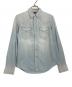 RRL（ダブルアールエル）の古着「ウエスタンシャンブレーシャツ」｜スカイブルー
