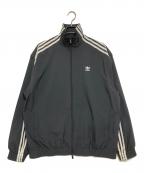 adidasアディダス）の古着「Adilenium シーズン 2 オーバーサイズ ジップオフトラックトップ」｜ブラック