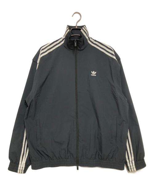 adidas（アディダス）adidas (アディダス) Adilenium シーズン 2 オーバーサイズ ジップオフトラックトップ ブラック サイズ:Lの古着・服飾アイテム