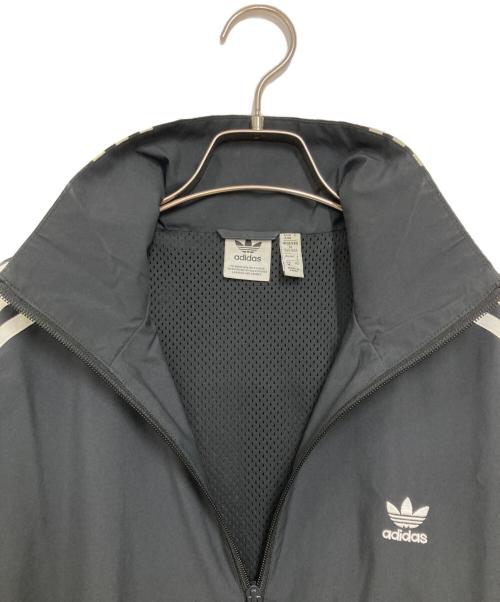 adidas（アディダス）adidas (アディダス) Adilenium シーズン 2 オーバーサイズ ジップオフトラックトップ ブラック サイズ:Lの古着・服飾アイテム
