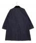Traditional Weatherwear (トラディショナルウェザーウェア) BEAMS (ビームス) 別注 ナイロンブレンドステンカラーコート ネイビー サイズ:38：15000円