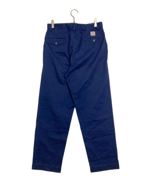 POLO RALPH LAUREN（ポロ・ラルフローレン）POLO RALPH LAUREN (ポロ・ラルフローレン) THE WHITMAN CHINO RELAXED FIT ネイビー サイズ:不明の古着・服飾アイテム