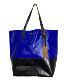 MARNI（マルニ）の古着「トライベッカトート」｜ブルー×ブラック