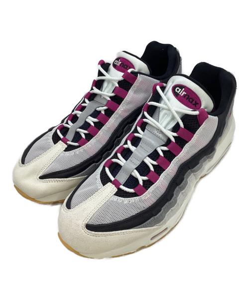 NIKE SB（ナイキエスビー）NIKE SB (ナイキエスビー) Air Max 95 ローカットスニーカー ホワイト×グレー サイズ:30の古着・服飾アイテム