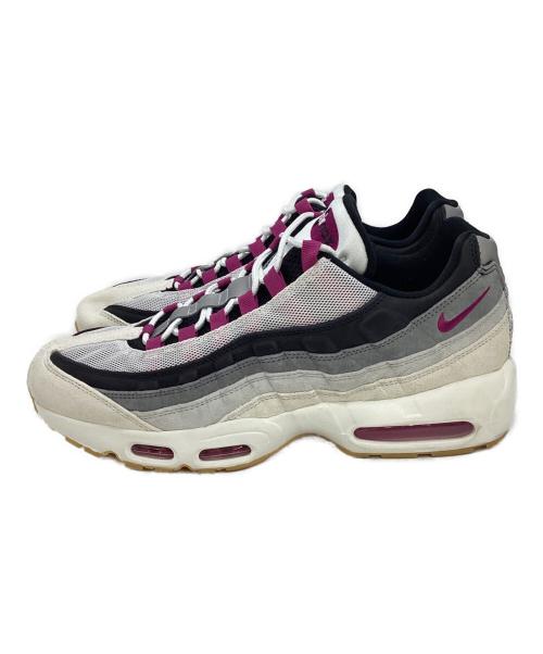 NIKE SB（ナイキエスビー）NIKE SB (ナイキエスビー) Air Max 95 ローカットスニーカー ホワイト×グレー サイズ:30の古着・服飾アイテム