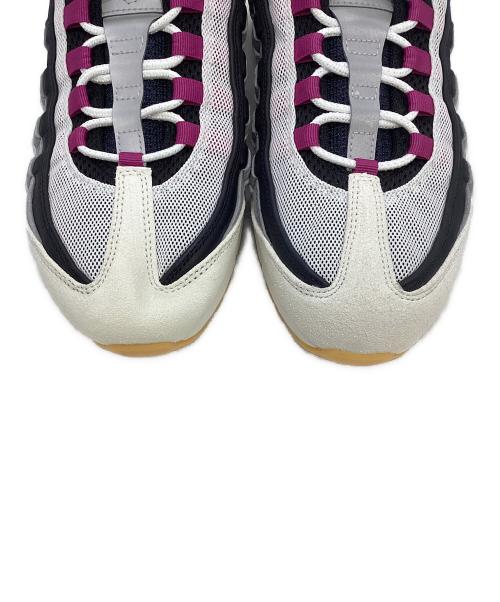 NIKE SB（ナイキエスビー）NIKE SB (ナイキエスビー) Air Max 95 ローカットスニーカー ホワイト×グレー サイズ:30の古着・服飾アイテム