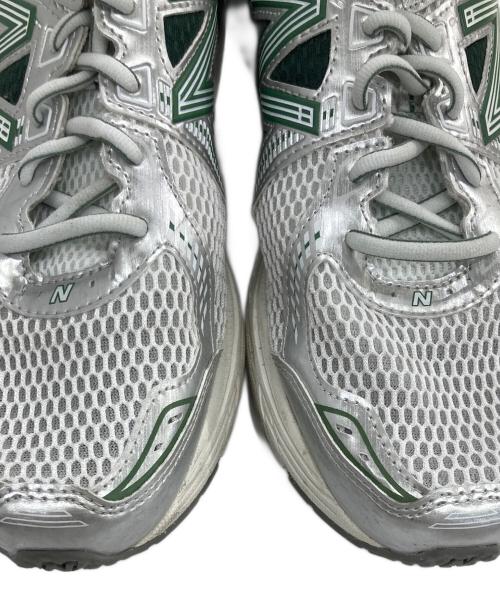 NEW BALANCE（ニューバランス）NEW BALANCE (ニューバランス) 860 ローカットスニーカー グレー×グリーン サイズ:US11の古着・服飾アイテム