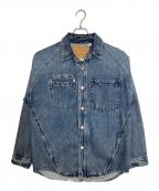 LEVI'S PReMIUM×JOURNAL STANDARDリーバイス プレミアム×ジャーナルスタンダード）の古着「JS TWIST SHACKET SMU」｜ブルー