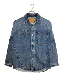 LEVI'S PReMIUM×JOURNAL STANDARD（リーバイス プレミアム×ジャーナルスタンダード）の古着「JS TWIST SHACKET SMU」｜ブルー