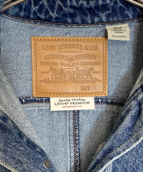 LEVI'S PReMIUM（リーバイス プレミアム）LEVI'S PReMIUM (リーバイス プレミアム) JOURNAL STANDARD (ジャーナルスタンダード) JS TWIST SHACKET SMU ブルー サイズ:XXSの古着・服飾アイテム