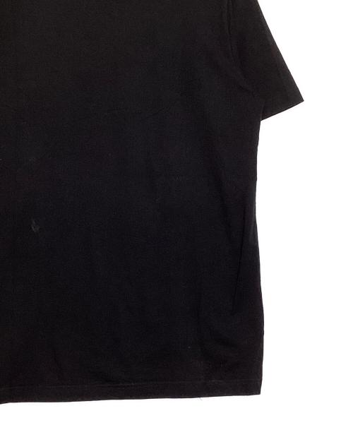 DIESEL（ディーゼル）DIESEL (ディーゼル) リフレクターロゴプリントTシャツ ブラック サイズ:Ｍの古着・服飾アイテム