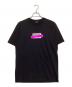 DIESEL（ディーゼル）の古着「リフレクターロゴプリントTシャツ」｜ブラック