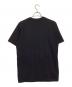 DIESEL (ディーゼル) リフレクターロゴプリントTシャツ ブラック サイズ:Ｍ：5000円