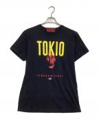 DIESEL×NETFLIXディーゼル×ネットフリックス）の古着「ペーパーハウスコラボTシャツ」｜ブラック