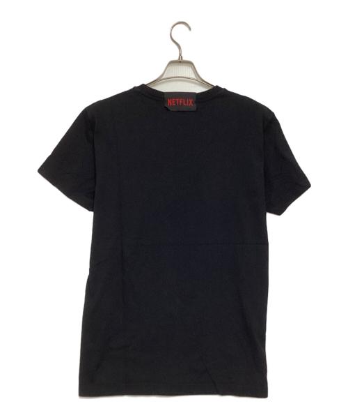 DIESEL（ディーゼル）DIESEL (ディーゼル) NETFLIX (ネットフリックス) ペーパーハウスコラボTシャツ ブラック サイズ:XLの古着・服飾アイテム