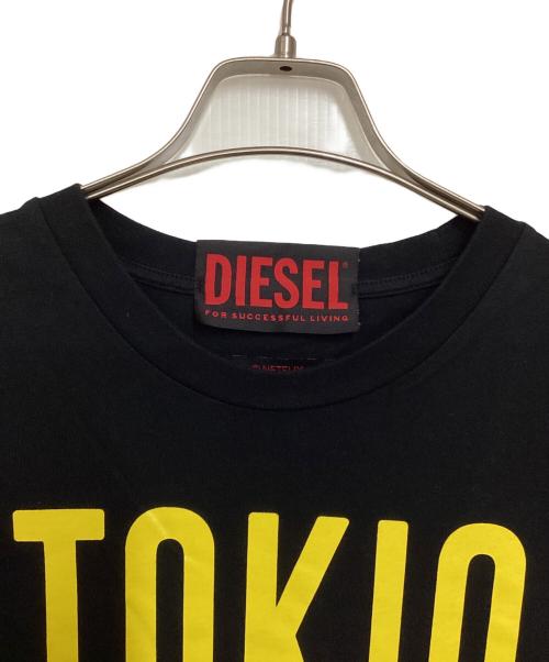 DIESEL（ディーゼル）DIESEL (ディーゼル) NETFLIX (ネットフリックス) ペーパーハウスコラボTシャツ ブラック サイズ:XLの古着・服飾アイテム