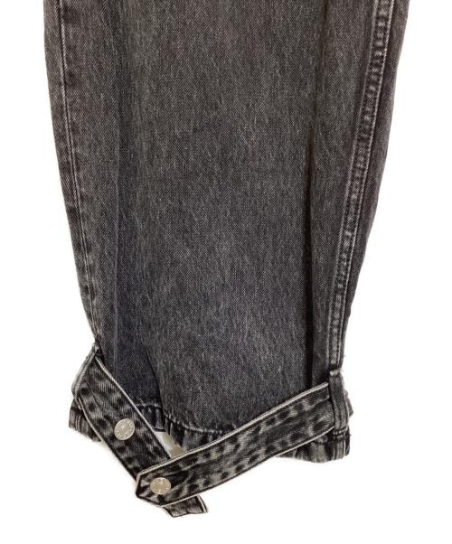 EVISU（エヴィス）EVISU (エヴィス) ダメージ加工ローエッジ大黒バギージーンズ グレー サイズ:36の古着・服飾アイテム