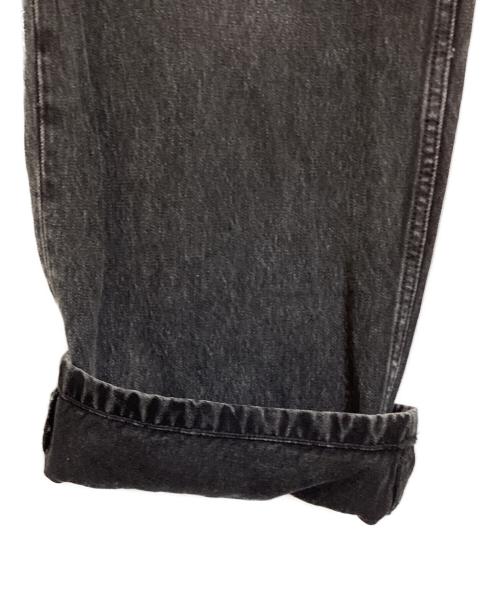 EVISU（エヴィス）EVISU (エヴィス) ダメージ加工ローエッジ大黒バギージーンズ グレー サイズ:36の古着・服飾アイテム