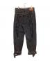 EVISU (エヴィス) ダメージ加工ローエッジ大黒バギージーンズ グレー サイズ:36：25000円