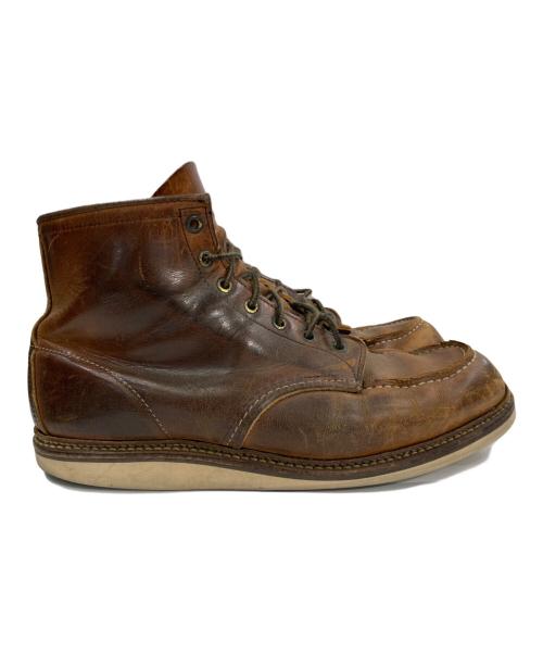 RED WING（レッドウィング）RED WING (レッドウィング) 6INCH CLASSIC MOC TOE BOOT ブラウン サイズ:UK12の古着・服飾アイテム