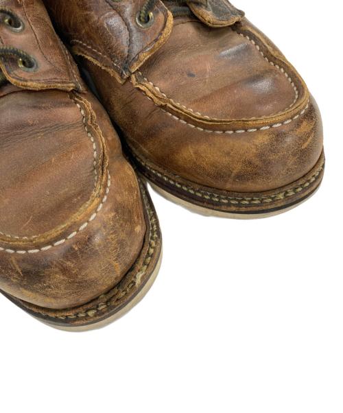 RED WING（レッドウィング）RED WING (レッドウィング) 6INCH CLASSIC MOC TOE BOOT ブラウン サイズ:UK12の古着・服飾アイテム