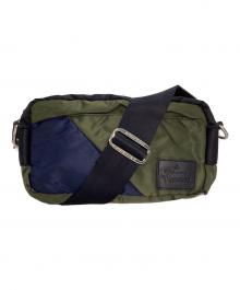 Vivienne Westwood（ヴィヴィアンウエストウッド）の古着「ボディーバッグ」｜ネイビー×グリーン