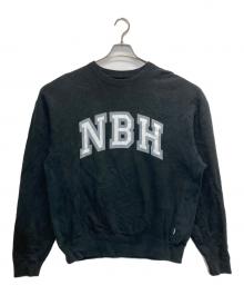 NEIGHBORHOOD（ネイバーフッド）の古着「COLLEGE-S CREWNECK LS COスウェット」｜ブラック
