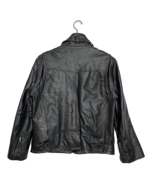 Liugoo Leathers（リューグーレザーズ）LIUGOO LEATHERS (リューグーレザーズ) シングルライダースジャケット ブラック サイズ:3Lの古着・服飾アイテム