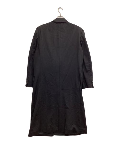 A.A.R（アール）A.A.R (アール) カシミヤチェスターコート ブラック サイズ:Lの古着・服飾アイテム
