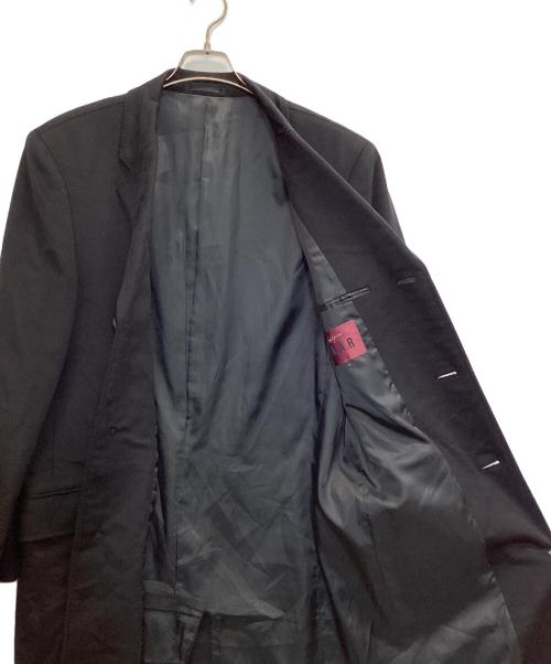 A.A.R（アール）A.A.R (アール) カシミヤチェスターコート ブラック サイズ:Lの古着・服飾アイテム
