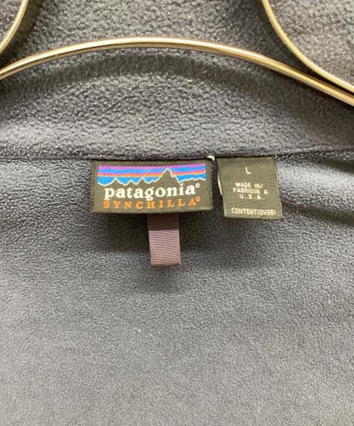 Patagonia（パタゴニア）Patagonia (パタゴニア) 00s Synchilla Windproof Jacket グレー サイズ:Lの古着・服飾アイテム